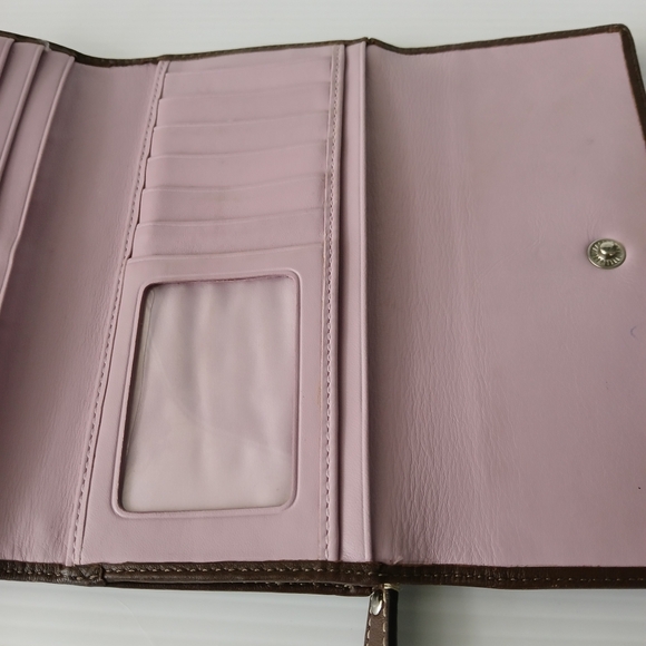 Coach Brown Leather Wallet - Picture 11 of 13